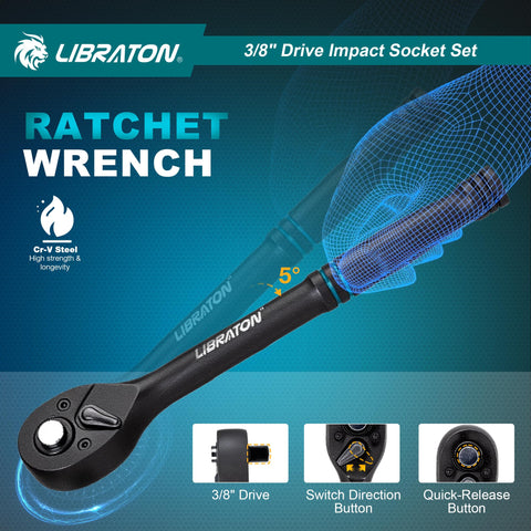 LIBRATON screwdriver bits made of S2 steel for lasting strength.