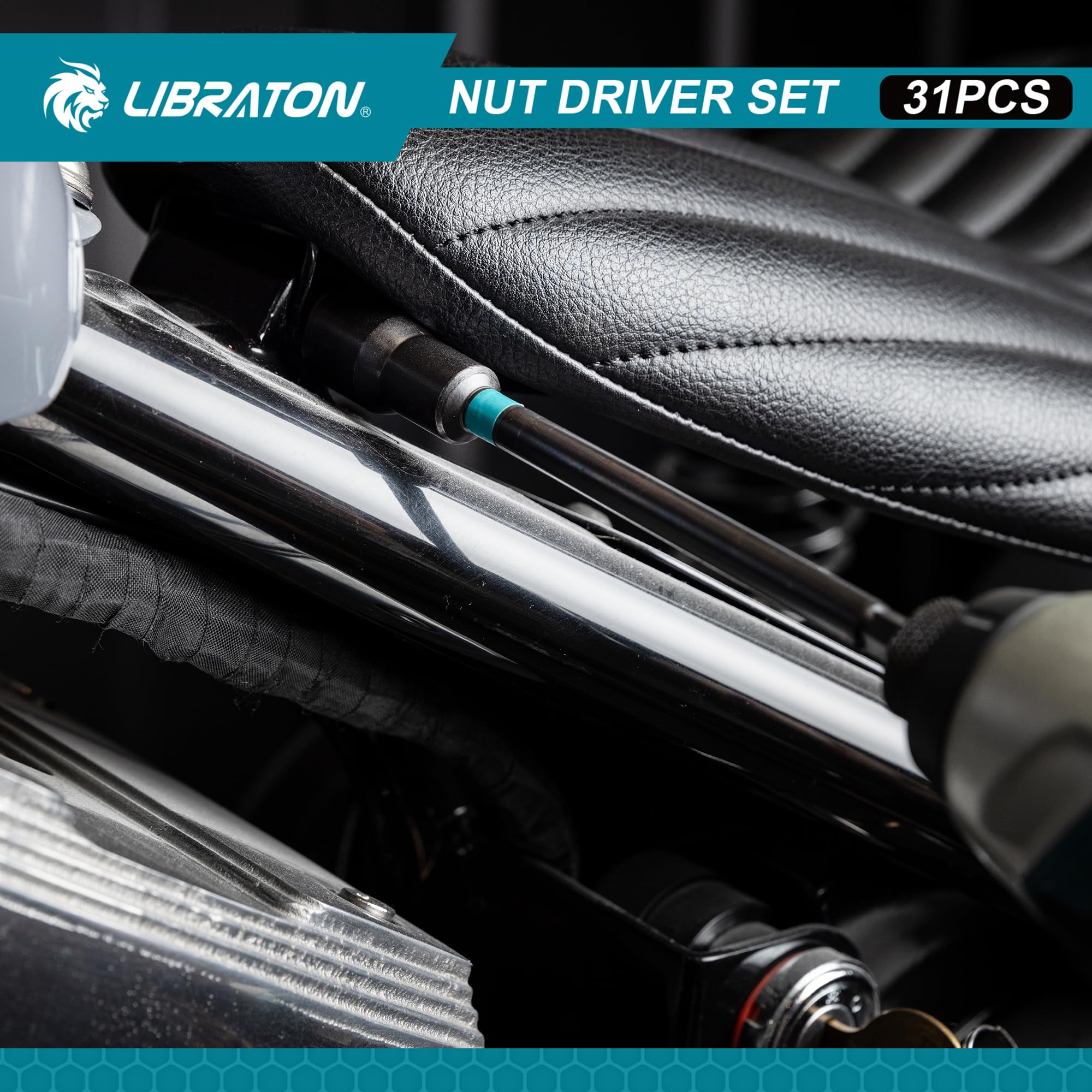 LIBRATON strong magnetic hold keeps bits secure during fastening.