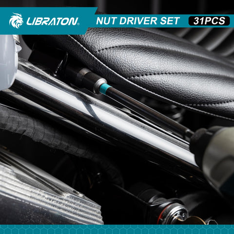 LIBRATON strong magnetic hold keeps bits secure during fastening.