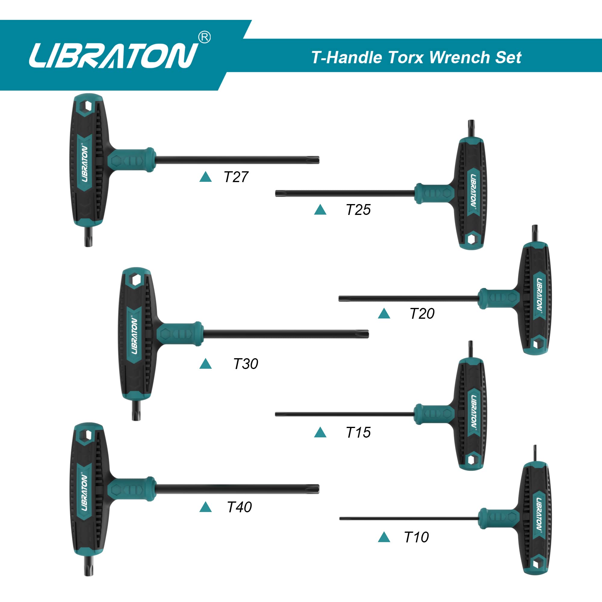 LIBRATON wrench demonstrates ergonomic T-handle grip for enhanced leverage.