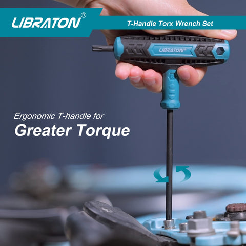 LIBRATON storage box keeps all seven Torx wrenches neatly organized.