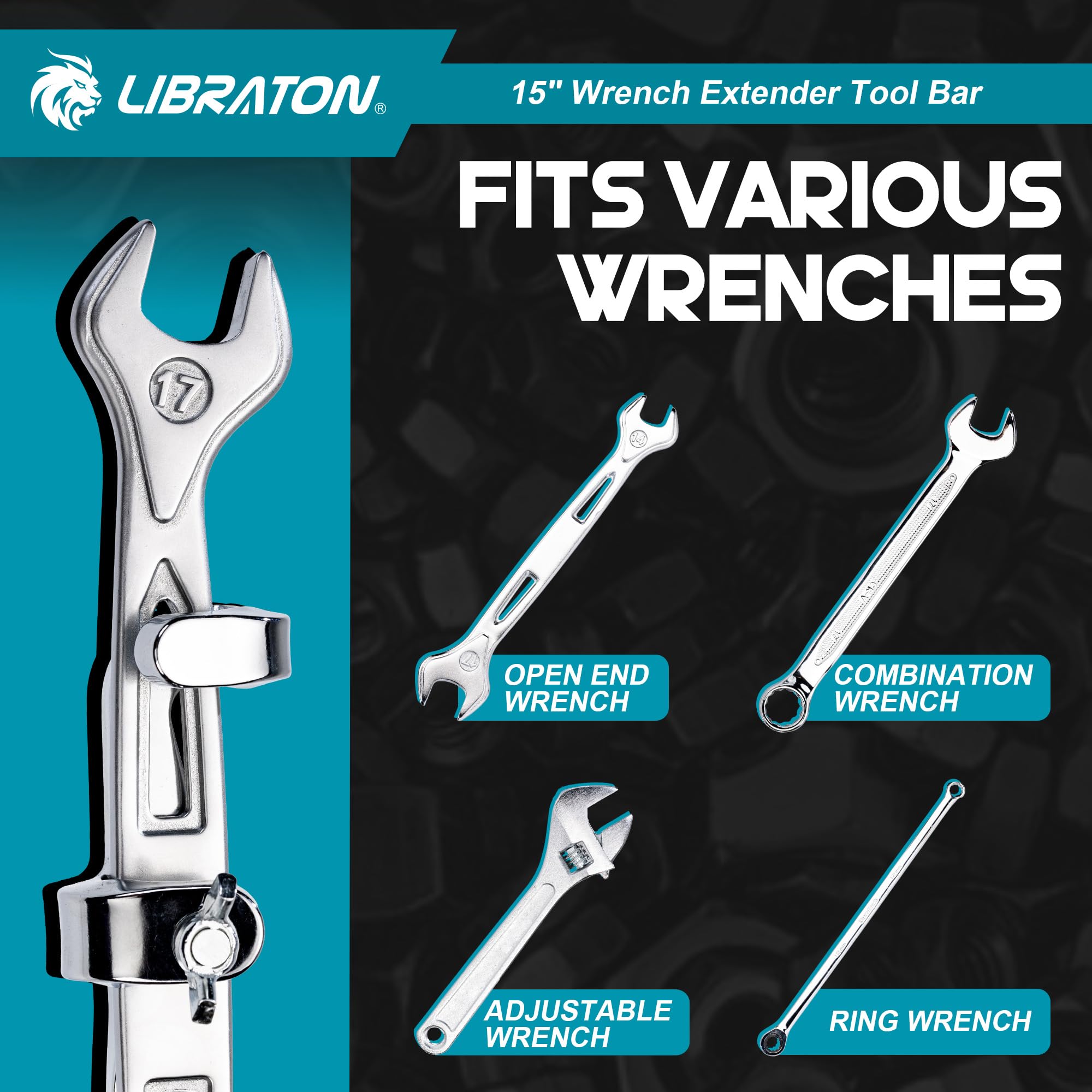 LIBRATON universal drive compatibility with multiple tool types