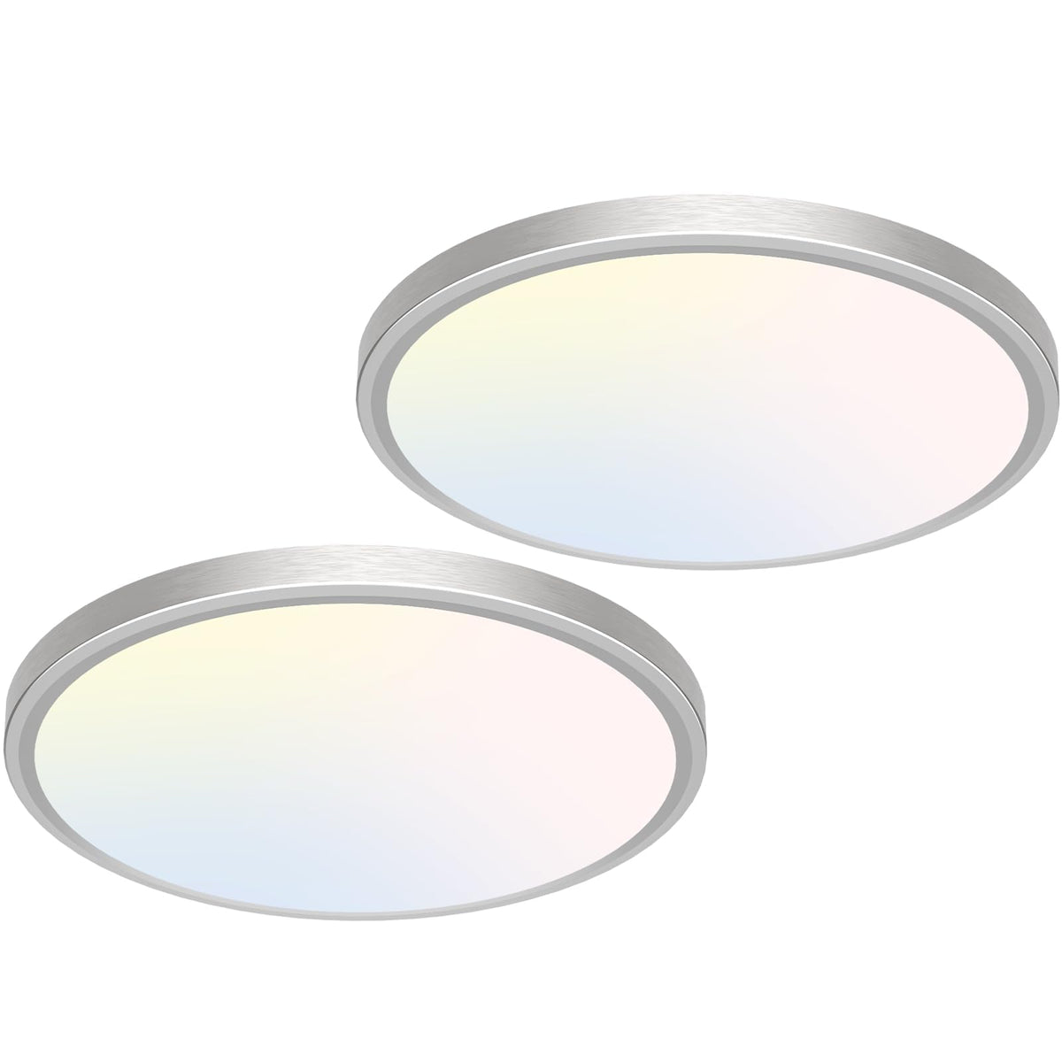 libtit flush mount LED ceiling light shows 12-inch design for bright bathrooms and hallways