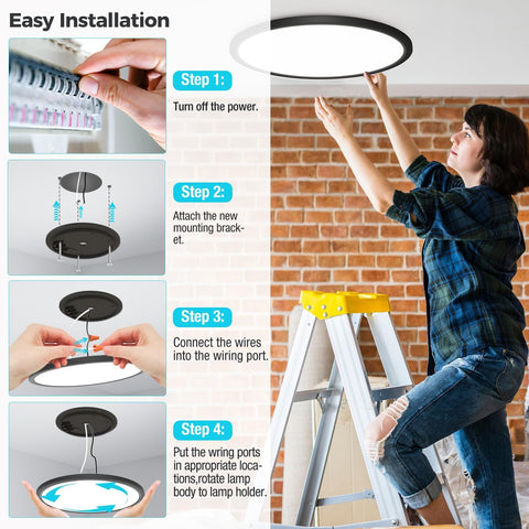 libtit IP44-rated waterproof design for bathrooms and kitchens