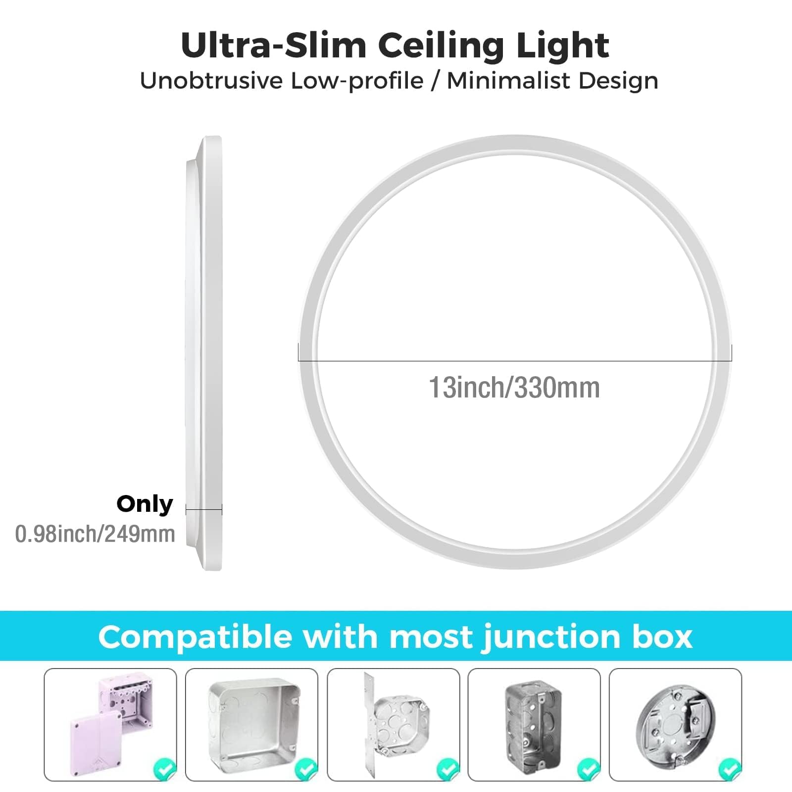 libtit kitchen neutral-white light, even task lighting for cooking.
