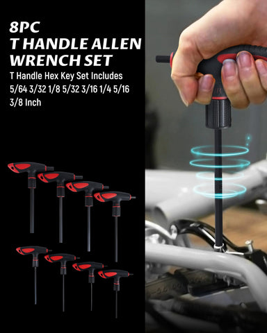 Lichamp 5-64 inch Allen wrench for small fasteners and precise control