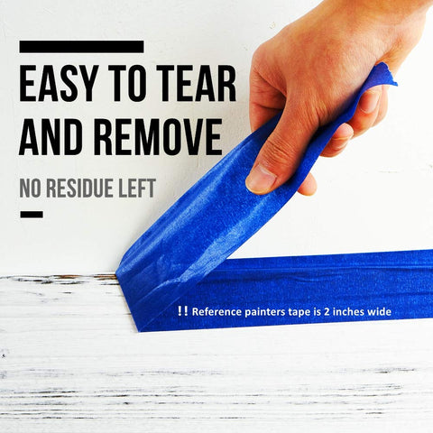 Lichamp tape around edges and corners for tight masking control.