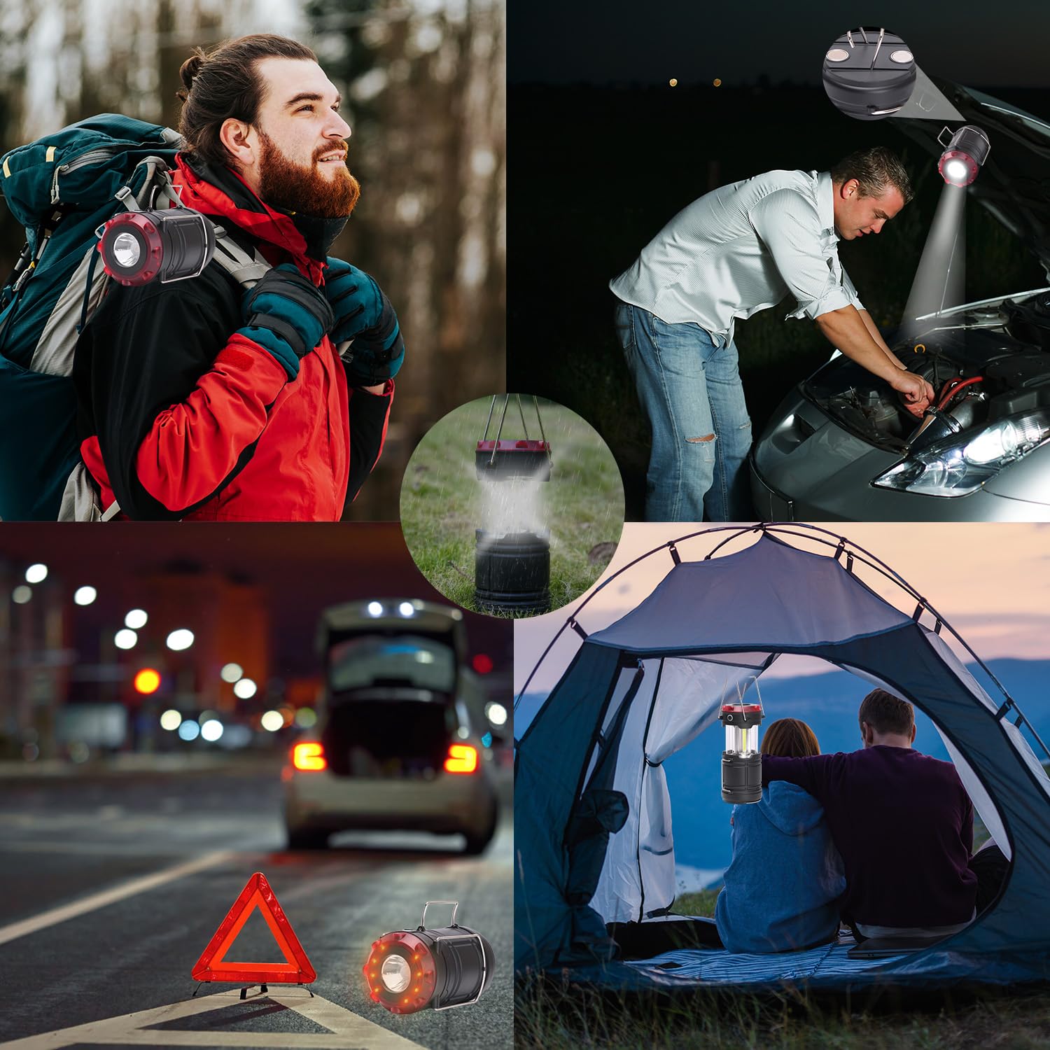 Lichamp emergency lighting kit suitable for home, car, and trails.