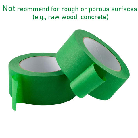 Lichamp green painter's tape bulk pack ideal for multi-room projects and cost efficiency.