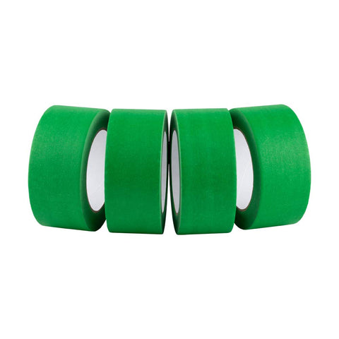 Lichamp green painter's tape suitable for indoor and outdoor use with strong adhesion.