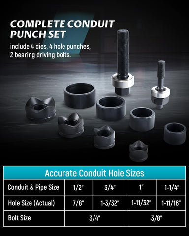 Lichamp 1/2 inch die for clean mild steel holes