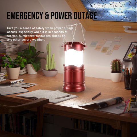 Lichamp lantern provides 360-degree coverage for reliable outdoor lighting.
