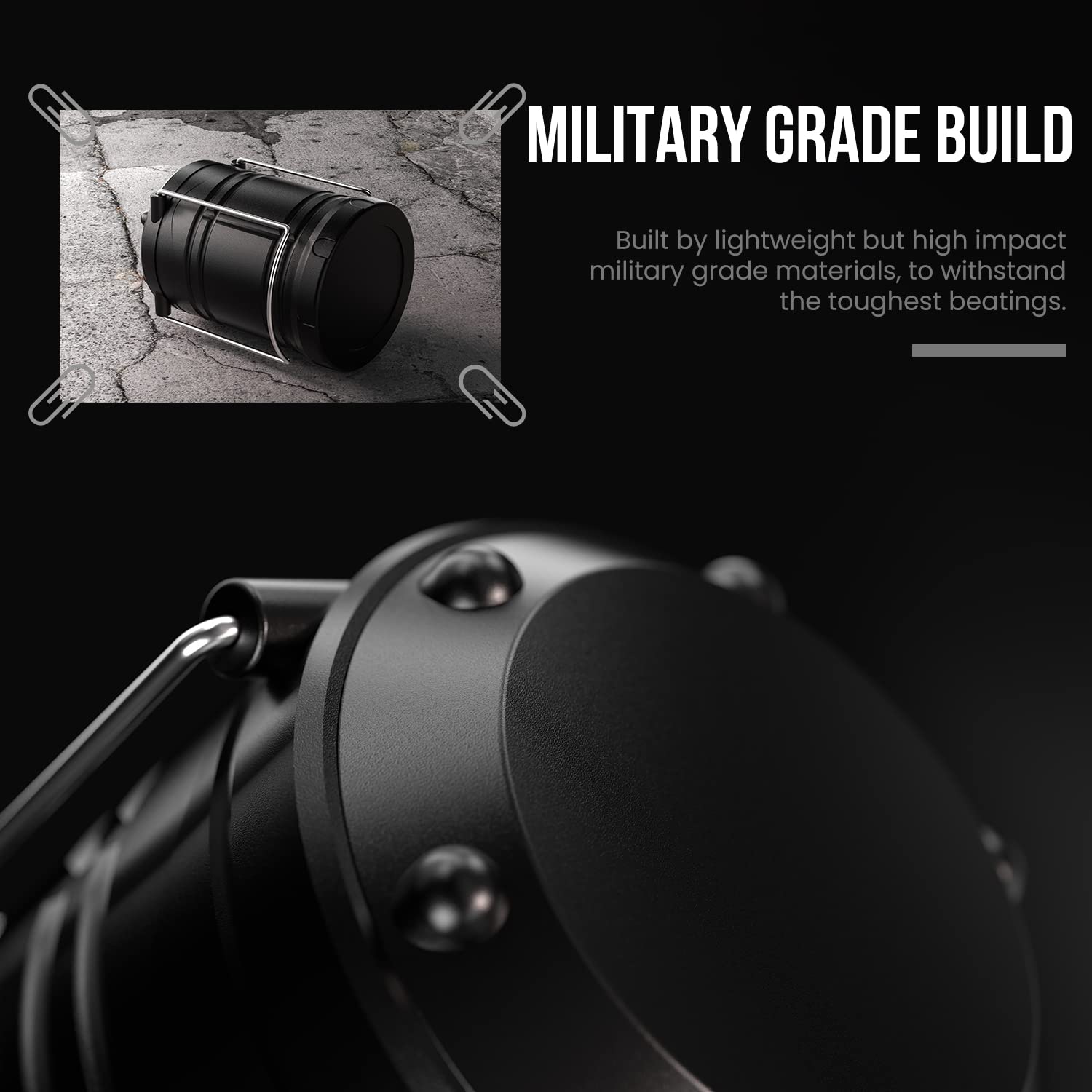 Lichamp lantern provides 360-degree light for full-room coverage