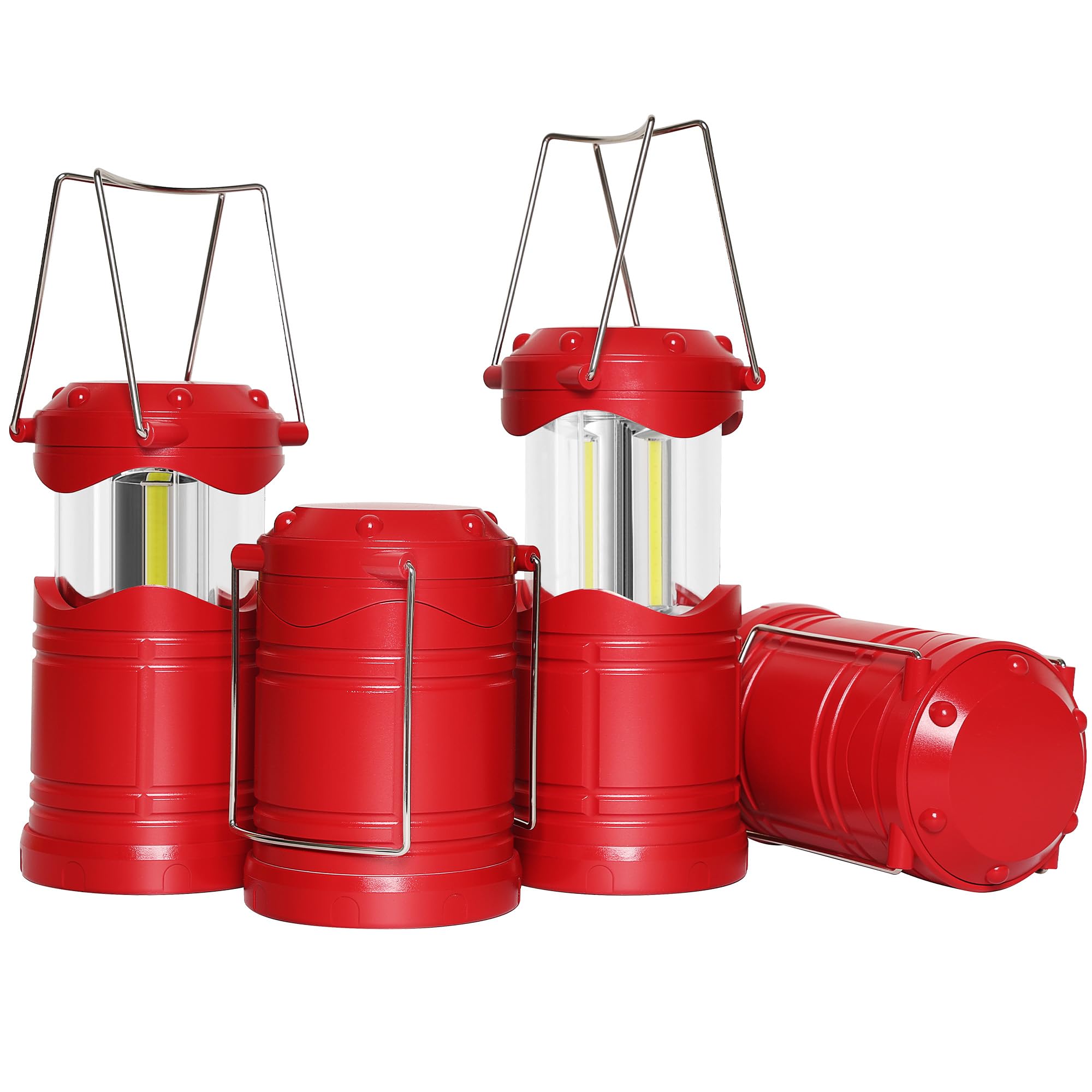 Lichamp LED camping lantern 4-pack product shot for versatile home and outdoor illumination