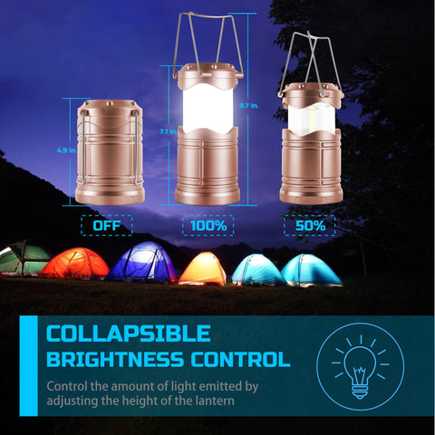 Lichamp lantern with hanging handle for easy tent or shelter illumination.