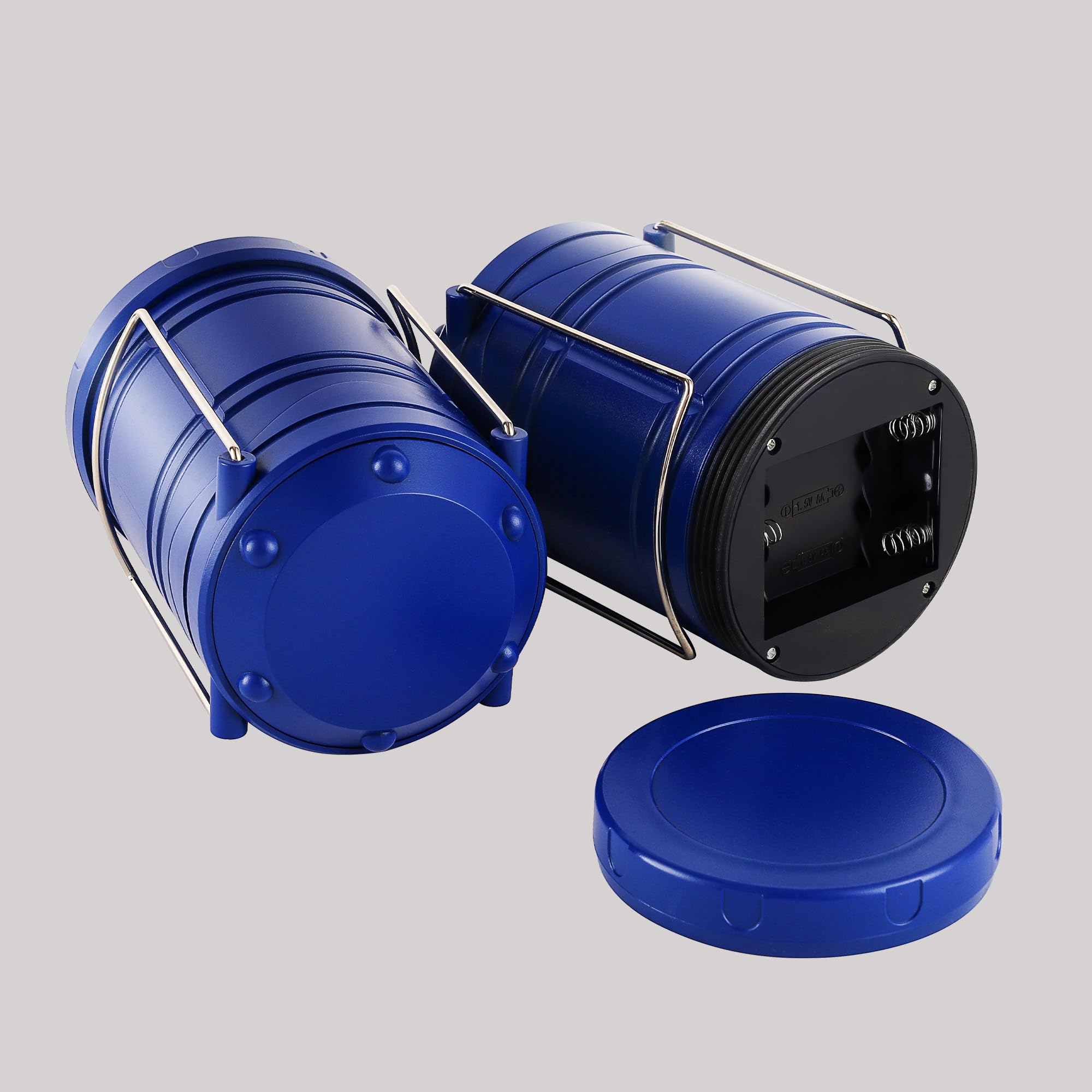Lichamp LED camping lantern four-pack for family emergency kits.