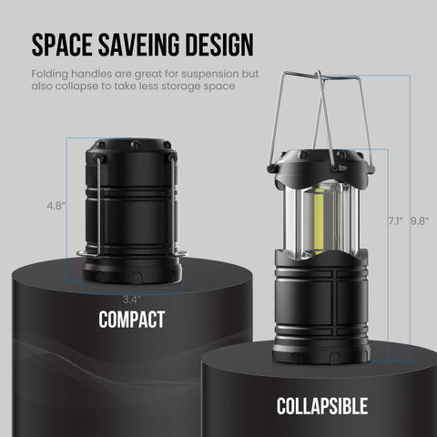 Lichamp LED lantern hanging design enables hands-free outdoor lighting