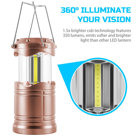 Lichamp lantern built with military-grade plastic for rugged outdoor use.