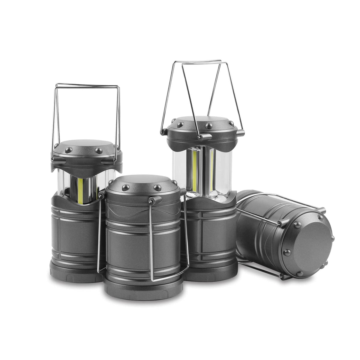 Lichamp LED camping lantern pack closed for easy transport and storage.