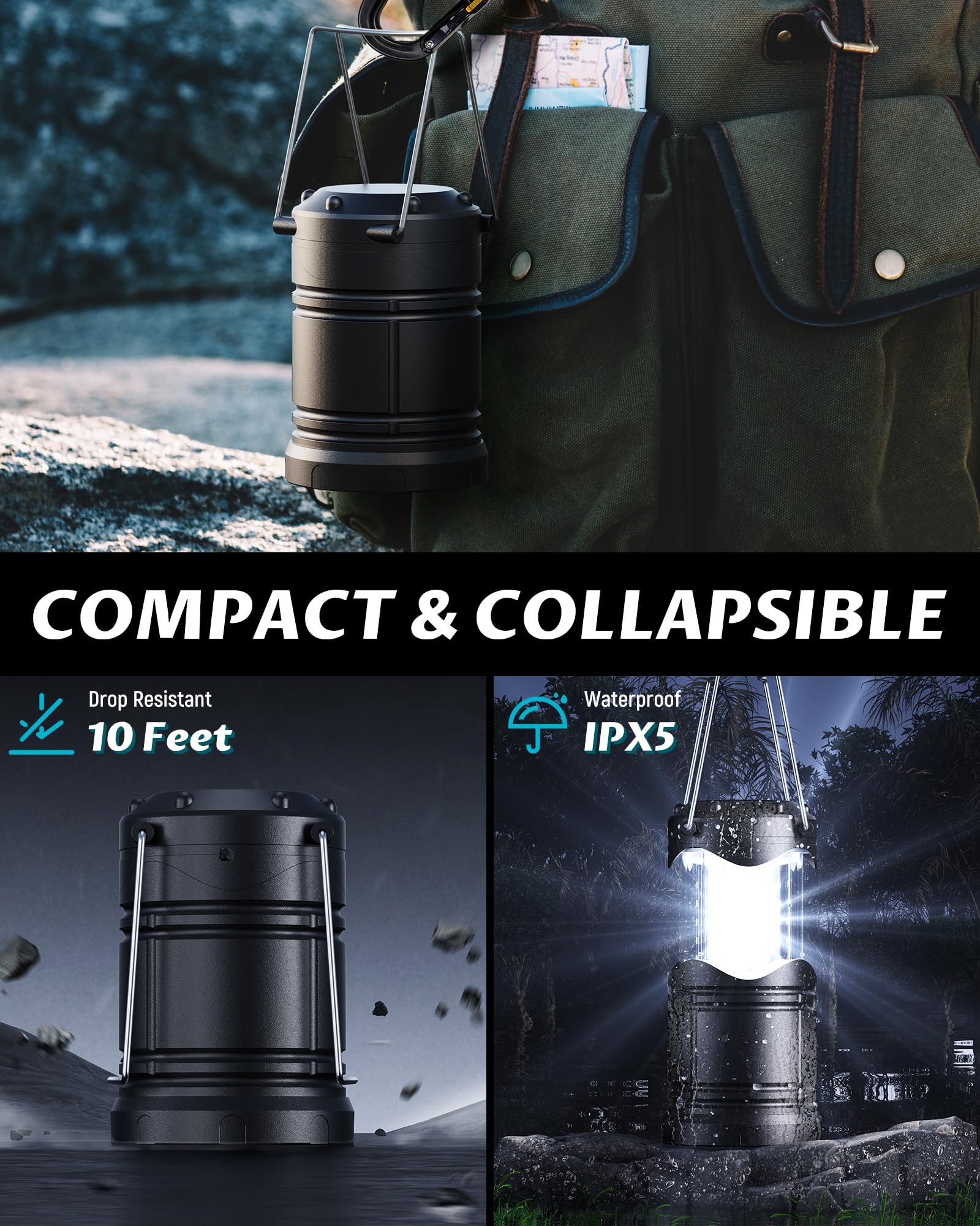 Ergonomic handle and case make carrying effortless.