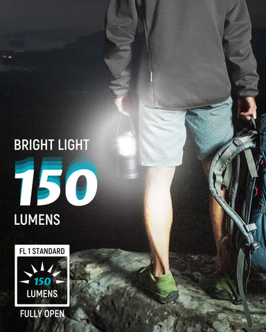 Lichamp lanterns use military-grade plastic for impact resistance.