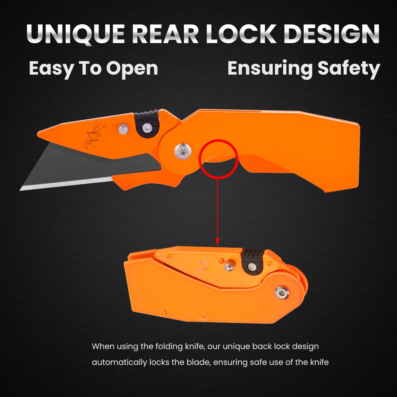 Lichamp lightweight, compact knife fits in pockets or bags.