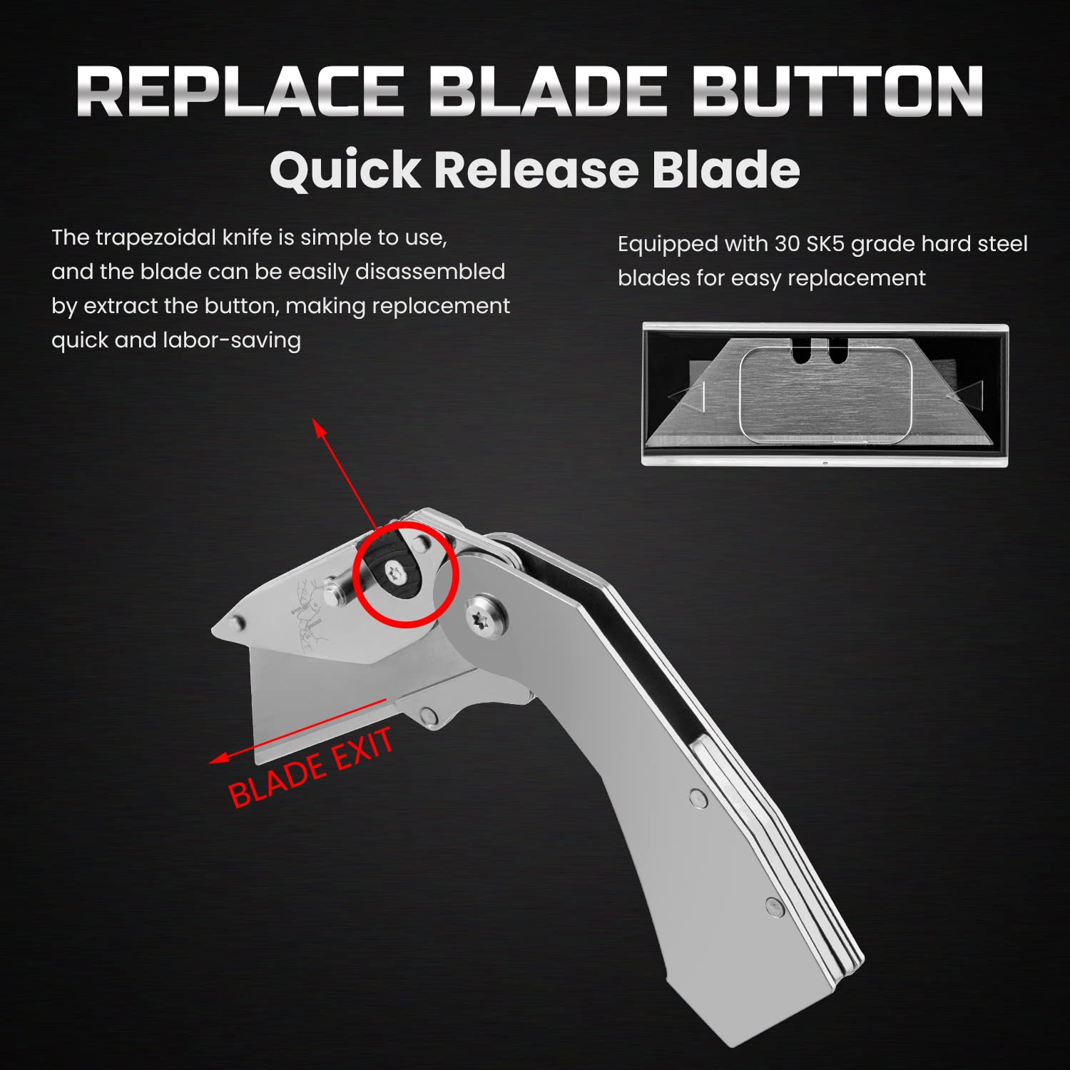 Lichamp lightweight pocket knife held in hand for precise cuts.