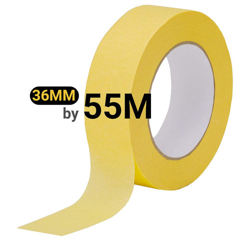 Lichamp masking tape conforms to curves and contours for clean masking.