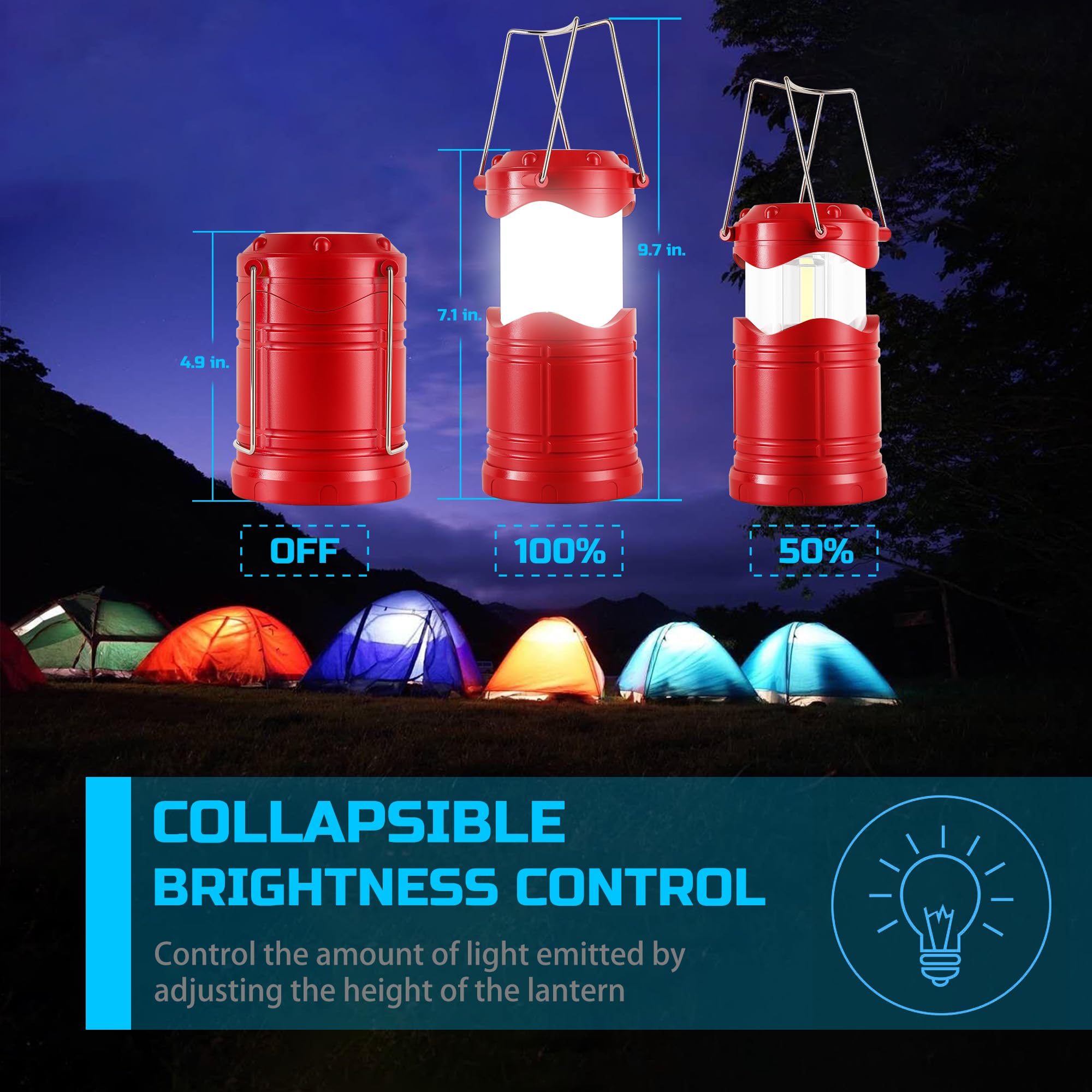 Lichamp military-grade, water-resistant plastic body designed for rugged outdoor use