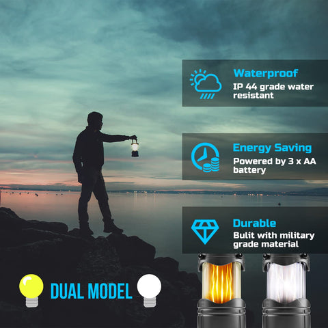 Lichamp portable emergency light kit ready for camping trips and outages