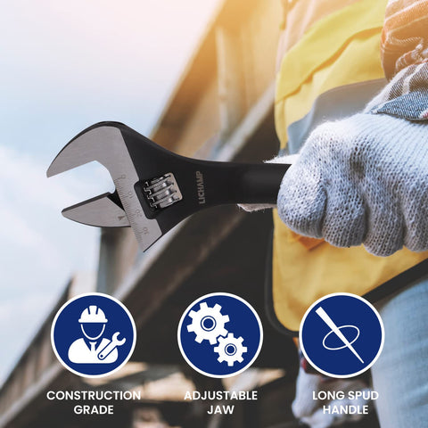 Lichamp heavy-duty spud wrench of alloy steel resists corrosion in tough environments