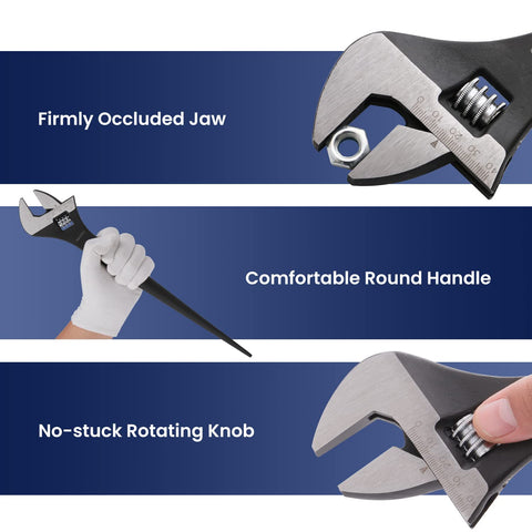 Lichamp jaw capacity 1-1/2 in with imperial and metric scales for quick sizing