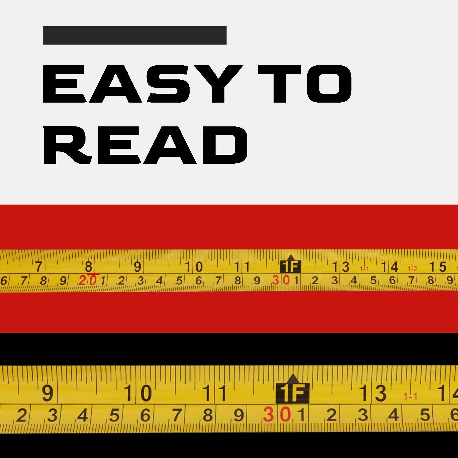 Lichamp ergonomic case offers comfortable grip during measuring tasks.