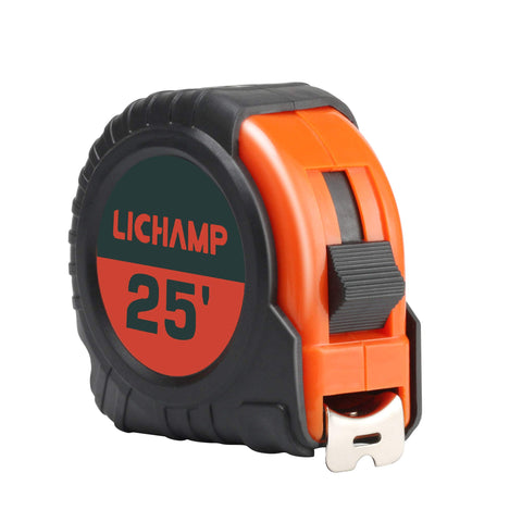 LICHAMP tape measure ideal for carpentry, home improvement, and DIY projects.