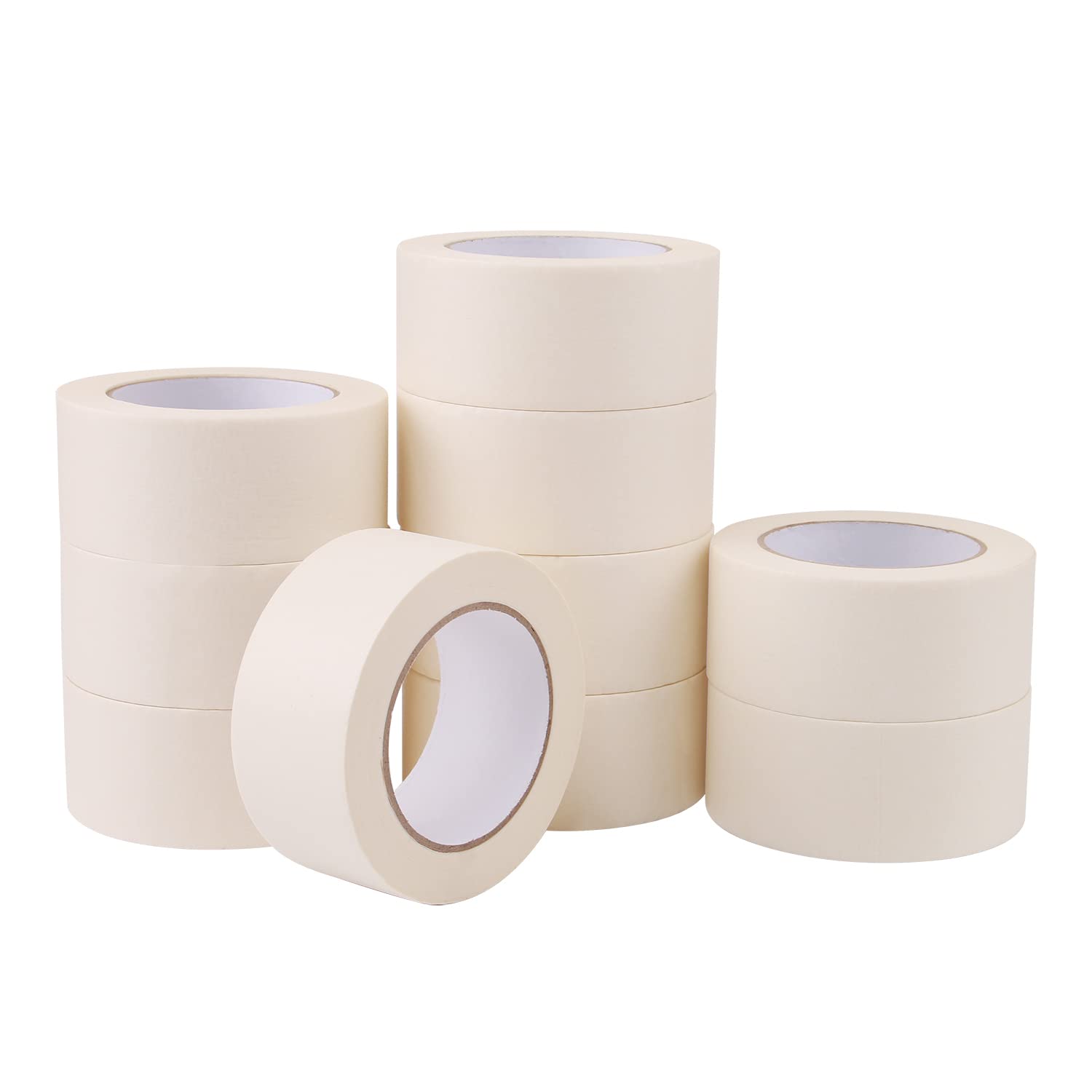 Lichamp wide masking tape roll pack shown for versatile DIY projects.