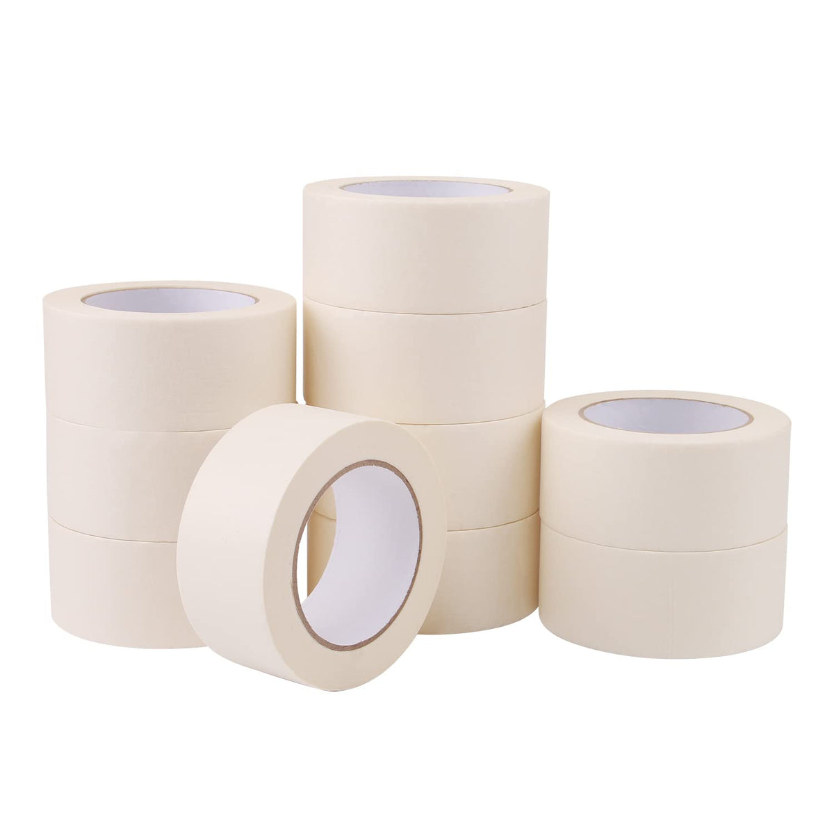 Lichamp wide masking tape roll pack shown for versatile DIY projects.