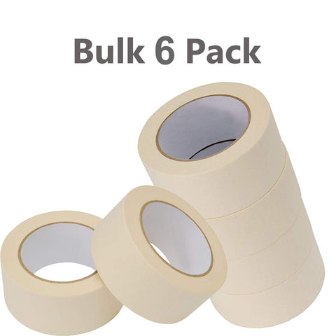 Lichamp wide masking tape indoor-use masking for labeling and light-duty tasks.