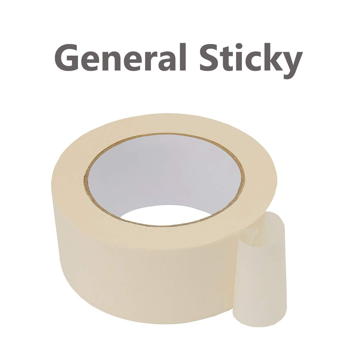 Lichamp wide masking tape tear-by-hand 2in for easy edge masking without residue.