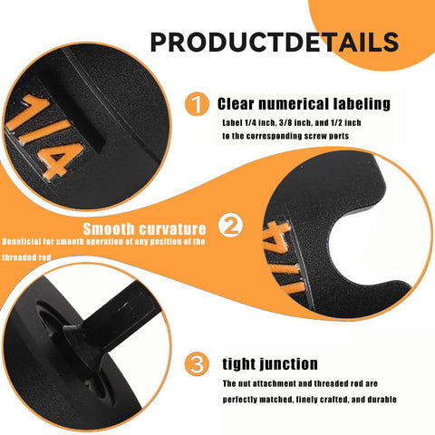 LICIENGCE Nut Zipper speeds up half‑inch rod nut work