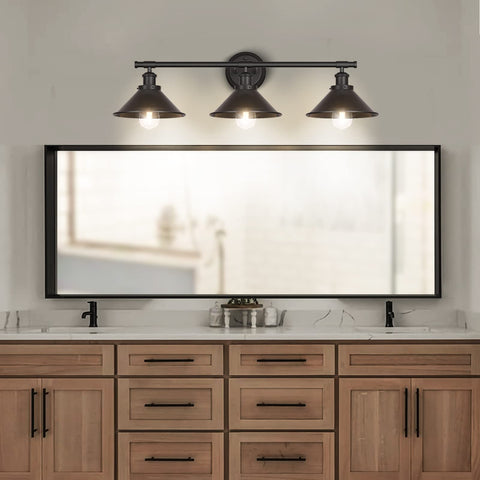 Licperron durable black bathroom sconce designed for reliable daily use.