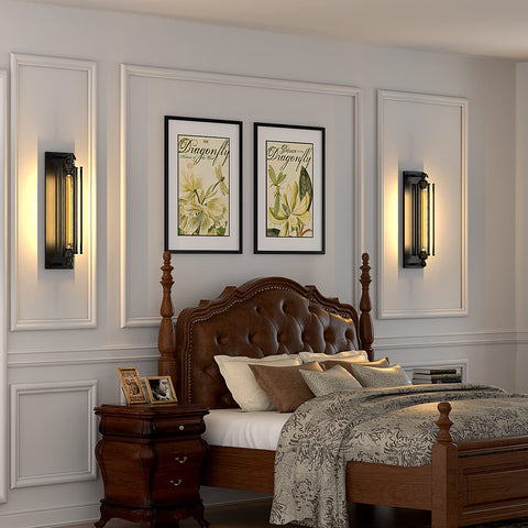 UL-approved Licperron sconce badge indicates safety compliance.