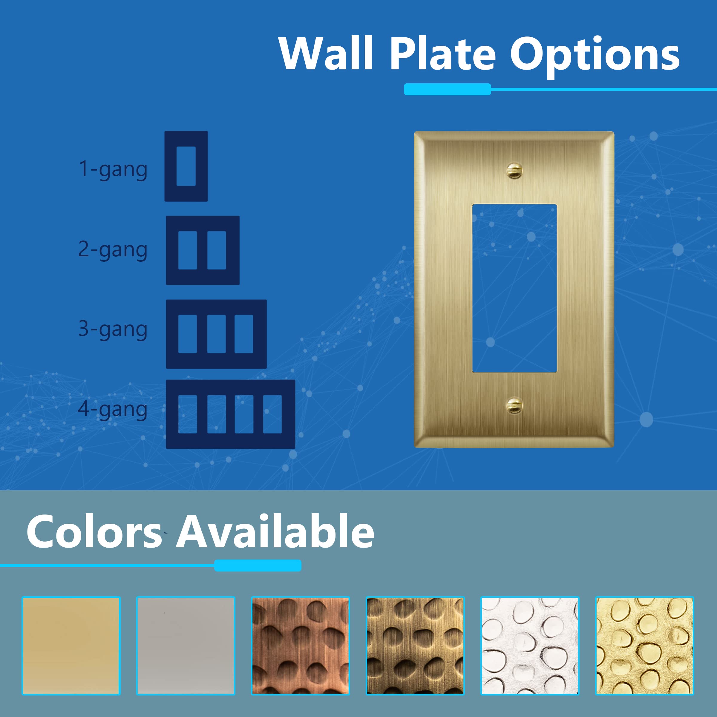 LIDER corrosion-resistant wall plate in stainless steel for tough environments