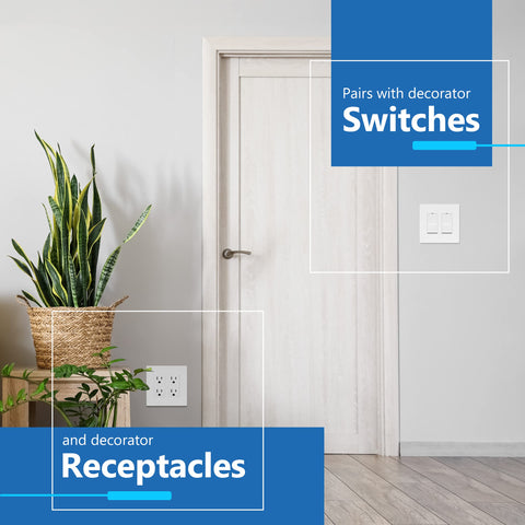 LIDER polycarbonate thermoplastic wall plate offers durable protection