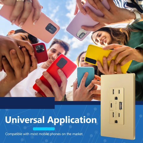 LIDER USB-C 36W UL-listed safety with flame-resistant construction.