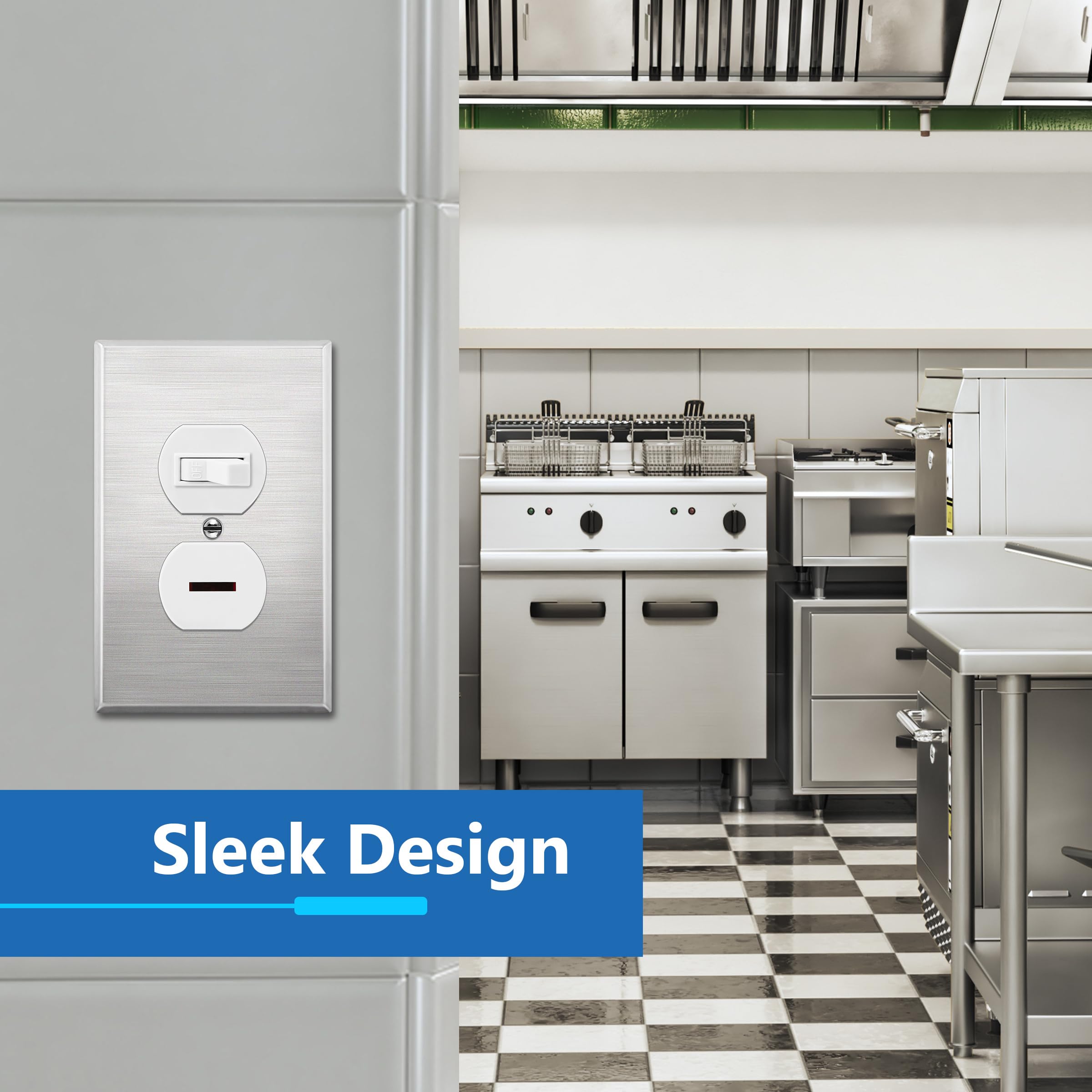 LIDER wall plate heat resistant for harsh environments