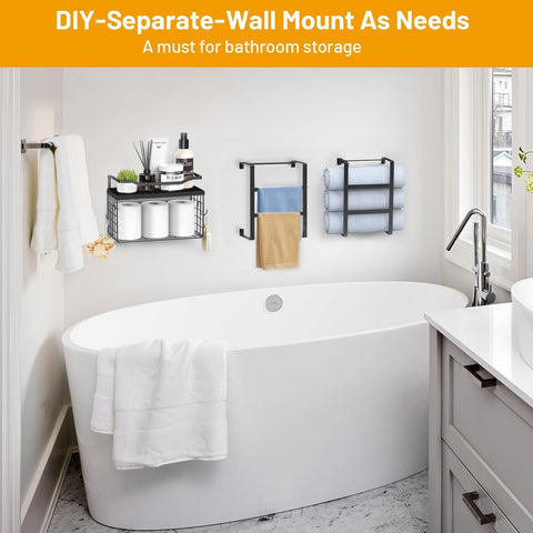 Easy-wall installation kit and hardware included for LIDTOP rack
