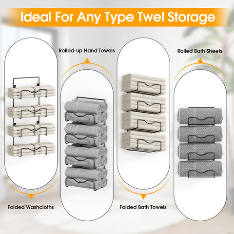 LIDTOP waterproof and rustproof rack suited for damp bathrooms