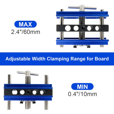Lieberwell alignment marker line enables direct center sighting during setup.