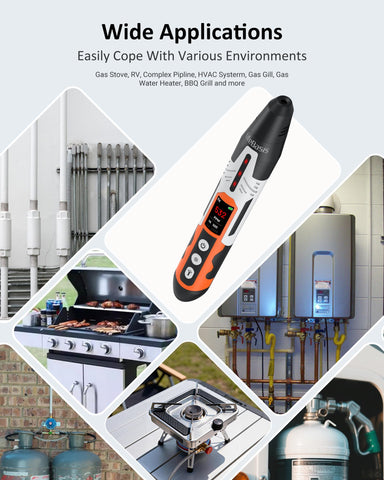 LifeBasis gas detector compact design fits easily in a pocket.