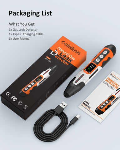 LifeBasis gas detector vehicle use for quick roadside checks.